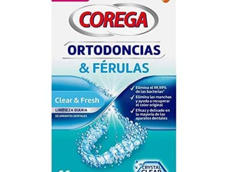 Limpiador Diario Antibacteriano para Férula Dental y Ortodoncia, 66 Tabletas Embalaje Deteriorado (Cad: 31 01 2027) For Cheap