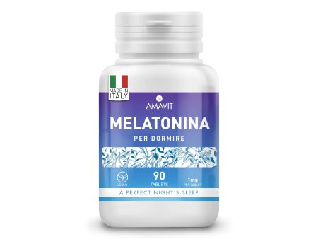 Melatonina Pura 1mg con Adenosina y Glicina - 90 Tabletas Sin Gluten Lactosa [Alta Absorción, Fácil de Tragar] Embalaje Deteriorado (Cad: 31 10 2025) on Sale