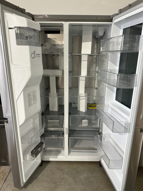 SIDE BY SIDE LG REFRIGERATOR with CRAFT ICE - REF11937S LRSOS2706S For Sale