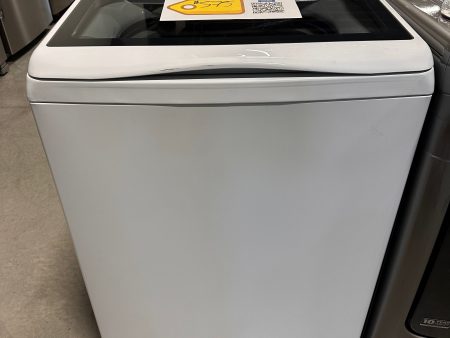 GREAT TOP LOAD GE PROFILE WASHER - WAS12909 PTW600BSRWS Online now